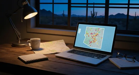 Tucson's Migra Map: How a PhD Student and a Spreadsheet Are Charting ICE Activity in Arizona