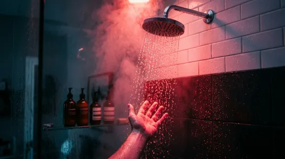 The HigherDose Red Light Shower Filter Wants £475 for a Disco in Your Bathroom