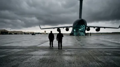 A Somber Return: Trump Attends Dignified Transfer in Delaware