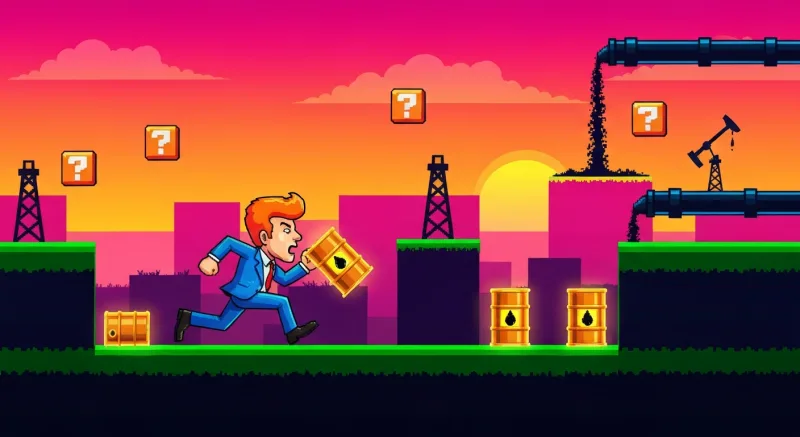 Iran's Bizarre Propaganda Video Casts Trump as an Oil-Guzzling Super Mario
