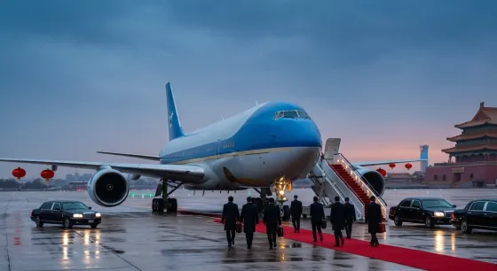 Борт номер один превращается в Давос: Трамп везёт миллиардеров в Пекин