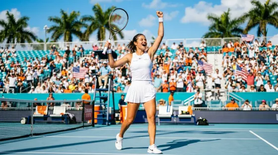 Coco Gauff Channels Her Inner Serena to Storm Into Miami Open Semi-Finals