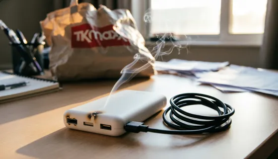 TK Maxx Recalls Popular Power Bank Over Fire Risk: What You Need to Know